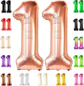 KatchOn Rose Gold Number 11 Balloon 40 Inch, 11th Birthday Balloon Decor | 11th by KatchOn
