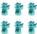 Beistle Metallic Wrapped Balloon Weight – 6 Pack, Light Blue Balloon by Beistle