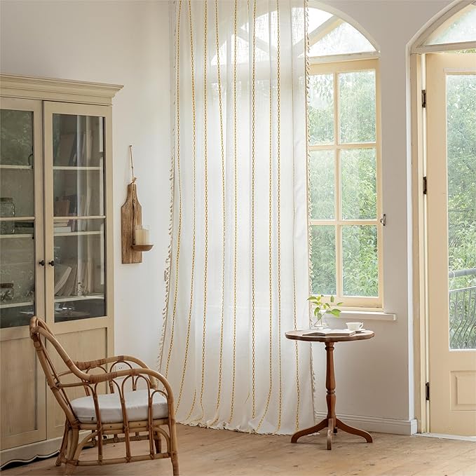 Sutuo Home Boho Curtains 72 inches by SutuoHome