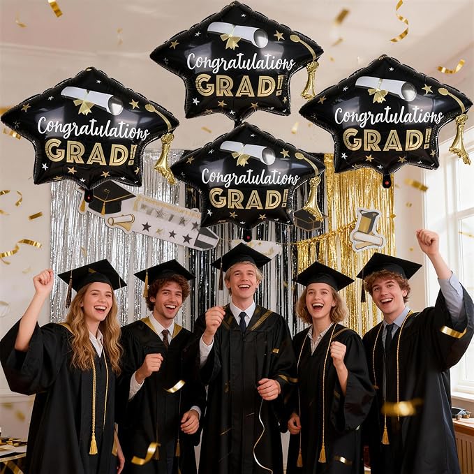 Graduation Cap Balloons, Graduation Decorations 2026 - Image 4