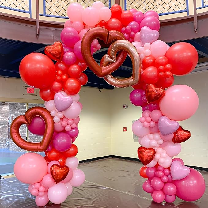 Voircoloria 110pcs Hot Pink Latex Party Balloons, 12inch | - Image 6