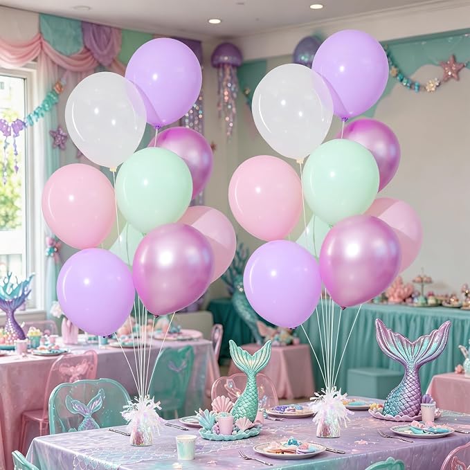 Iridescent Balloon Weights Pack of 6 - Image 5