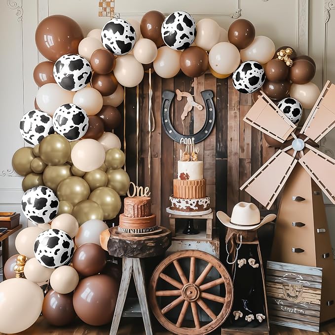 Brown Western Balloons Arch Kit - Image 6