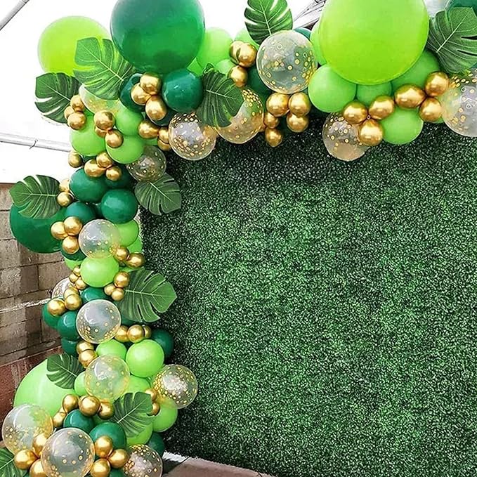 Awenztech 122pcs Green Latex Balloons in 18 12 10 5 inches | Birthday, Baby - Image 6