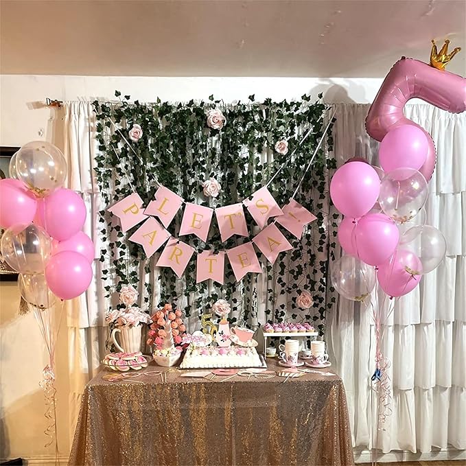 40 Inch 2nd Birthday Number Balloon, Pearl Pink Foil Giant Number Balloons 0-9 - Image 5
