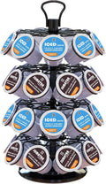 K Cup Holder, 4-Tier Coffee Pod Holder Storage Organizer Stand, Holds 36 Pods | by BLACKSMITHFAMILY