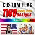 Show Two Designs on One Flag by MisnestCustom