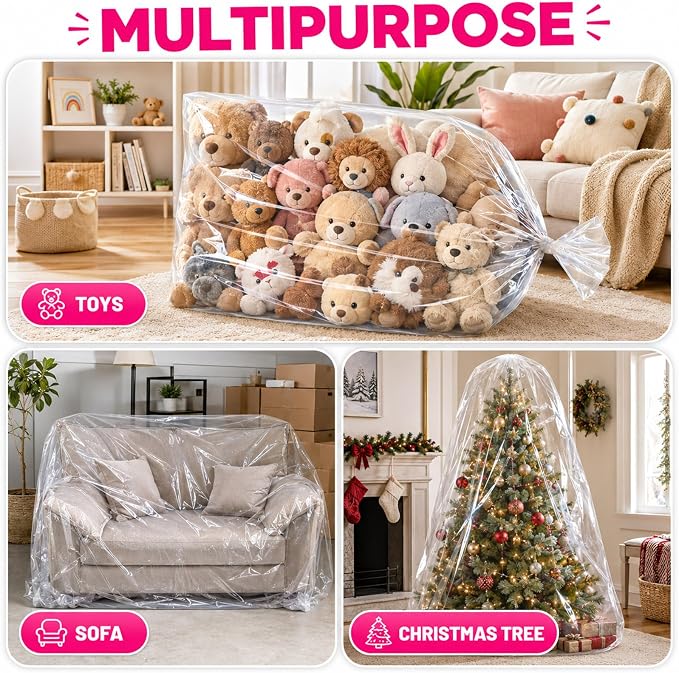 Large Balloon Bags for Transport, Christmas Tree Disposal and Storage Bag - Image 3