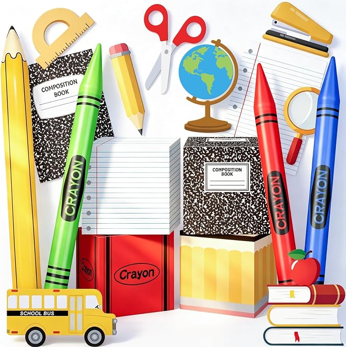 Giant Back to School Decorations by Pedel