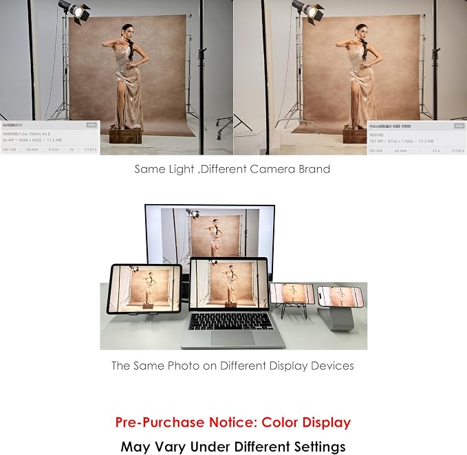UrcTepics 8x16ft Beige Abstract Textured Professional Photography Backdrop - Image 5