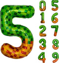 Pixel & TNT Theme 40in Giant Number Balloons by Unknown