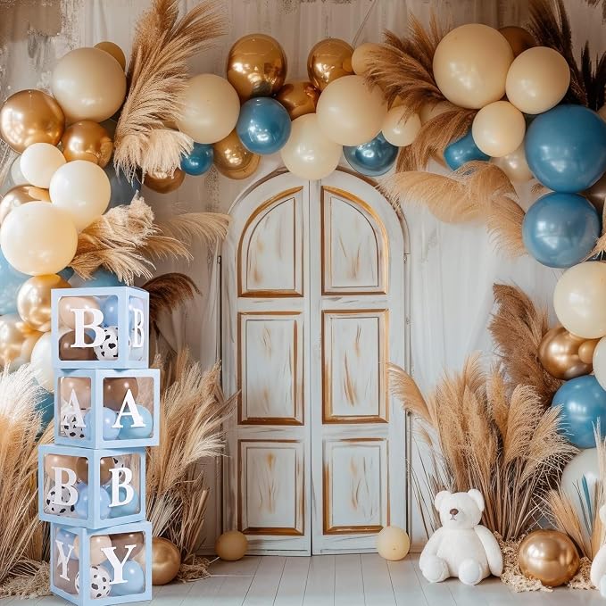 Gejoy Cowboy Baby Shower Party Decorations Babys Boxes - Image 6