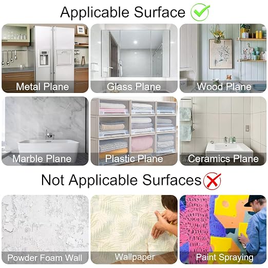 JANYUN 560 Pcs Adhesive Dots, 25 mm Round Putty Clear Sticky Tack - Image 7