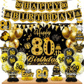 Mxdfafa 39Pcs 80th Birthday Decoration Kit by Mxdfafa