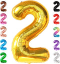 KatchOn Gold Number 2 Balloon 40 Inch 2nd Birthday Decorations by KatchOn