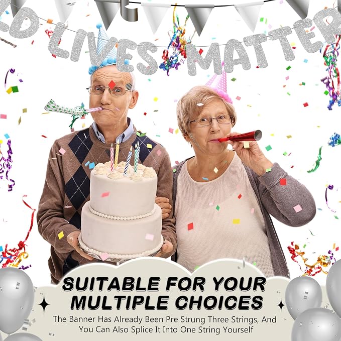 Fulmoon Pre Strung Banner 6.56 ft Funny Birthday Retirement Party Decorations - Image 4