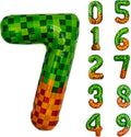 40" Pixel Number 7 Balloon by Unknown