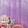 JYFLZQ Lavender Sequin Backdrop Curtains 8ft x 8ft 1 Panel Glitter Photo Booth by JYFLZQ