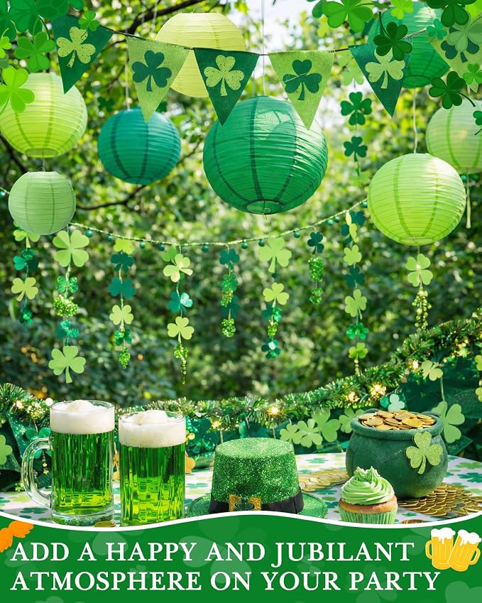 Treela 48 Pcs Paper Lanterns Party Decorations Chinese Lanterns Round Paper - Image 4