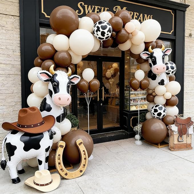 100pcs 5 Inch Small Dark Brown Balloons, 5” Mini Coffee Tan Latex Balloons Arch - Image 4