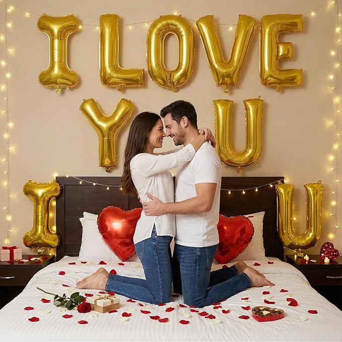 Gold Letter Z Balloons, 40 Inch Large Foil Letter Balloons, Custom Phrase - Image 4