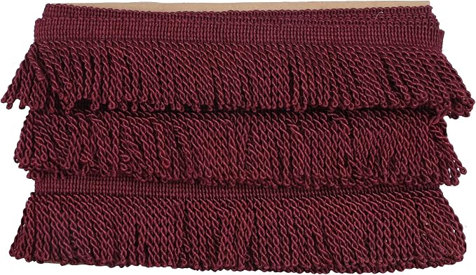 BEL AVENIR Bullion Fringe Trim Curtain Fringes 5 Yard x 2.5 Inches Sewing | - Image 5