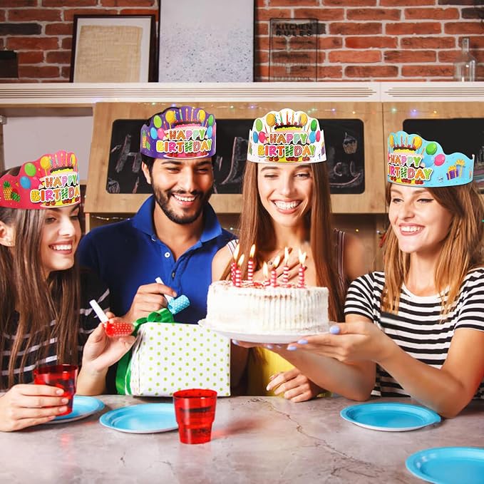 30 Pack Paper Crowns for Kids - Image 4