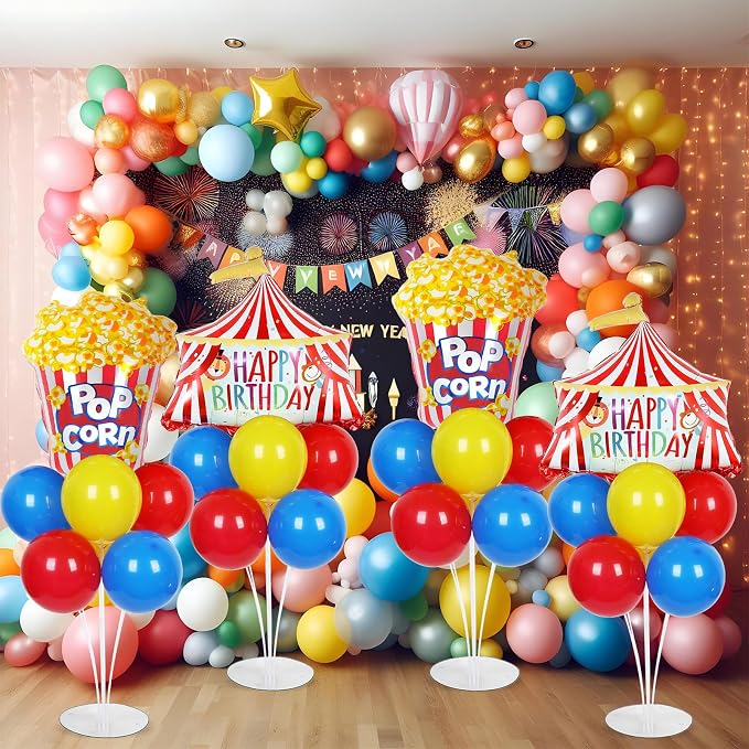 4 Sets Carnival Circus Party Balloons Stand Kit - Image 7