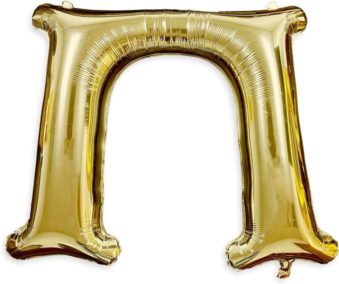 Pi - Greek Letter Balloon - Large 30" x 30" Gold Foil Balloon by SororityShop