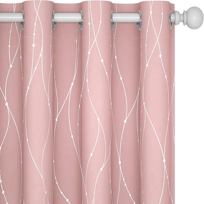 Deconovo Living Room Curtains 45 Inches Long, Thermal Insulated, Room Darkening by Unknown