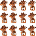 Metallic Plastic Wrapped Balloon Weights Party Decorations 12 Pcs by RoyalHouse