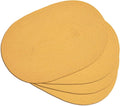 Placemats Set of 4, Woven Oval Braided Dining Table Mats | 12 x 17.5 Inch Size by Noctiflorous