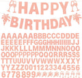 129Pcs DIY Letter Banner Glitter Customizable Banner Kit Custom Banners DIY by MFLUEEWR