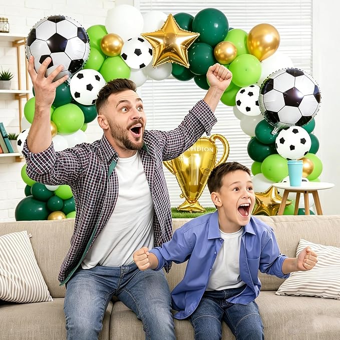 Soccer Balloon Garland Arch Kit - Image 3