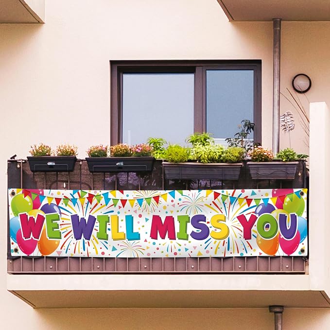 We Will Miss You Banner - Image 7