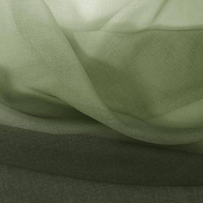 DWCN Ombre Sheer Curtains - Image 5