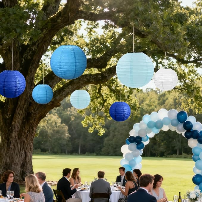 21Pcs Paper Lanterns - Image 5