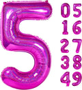 Laser Hot Pink 5 Balloon by IWERP