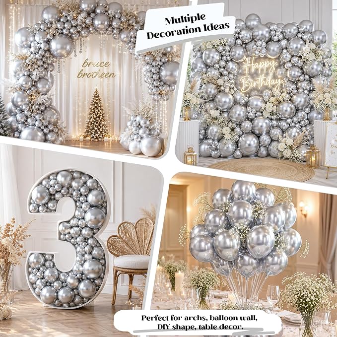 Silver Balloons - Image 4