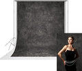 UrcTepics 8×12 ft Dark Grey Fabric Photo Backdrops, Classic Abstract Texture by UrcTepics