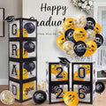 2026 Graduation Decorations 4 Grad Balloon Boxes by Unknown