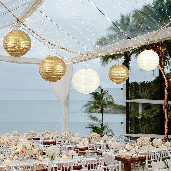 20Pcs Paper Lanterns Decorative - Image 4