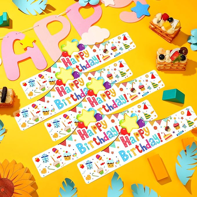 Outus 42 Pack Happy Birthday Crowns - Image 7