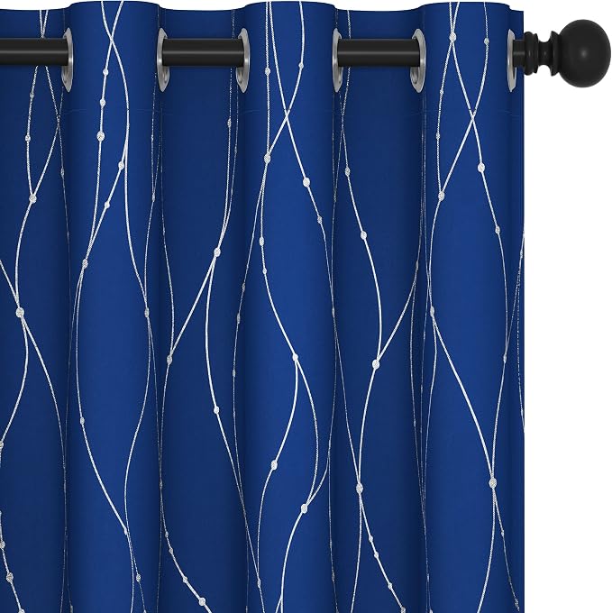 Deconovo Living Room Curtains 84 Inches Long, Thermal Insulated, Room Darkening by Unknown