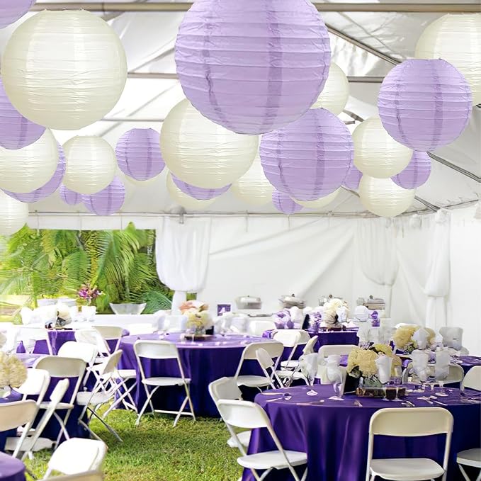 20Pcs Paper Lanterns - Image 4