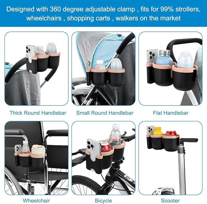 Accmor Stroller Cup Holder - Image 6
