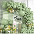 114pcs Sage Green Balloons Different Sizes, 18 12 10 5 inch Olive Balloons | by ZizasAry