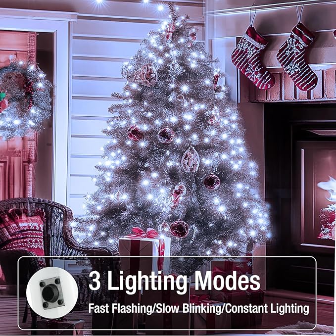 6 Pack Fairy Lights Battery Operated - 7ft 20 Led Twinkle Lights 3 Modes, Bulk Mini String Lights Waterproof for Mason Jars Vases DIY Party Wedding Decoration Christmas -Cool White