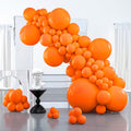 PartyWoo Orange Balloons 127pcs Fall Color 36 18 12 10 5 Inch | Balloons by PartyWoo