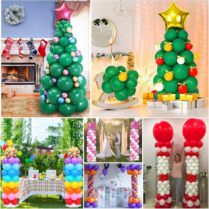 Balloon Column Stand Kit with Electric Balloon Pump | Adjustable Metal 9 Feet - Image 6
